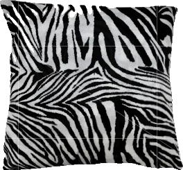Almofada Boho Zebrada 0,40 x 0,40 (Ref: B01)