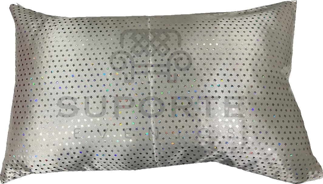 Baguete Estrelas Prateadas 0,50 x 0,30