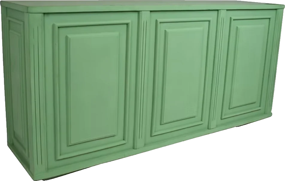 Balcão Madeira Verde Oliva 2,00 x 0,50 x 0,90