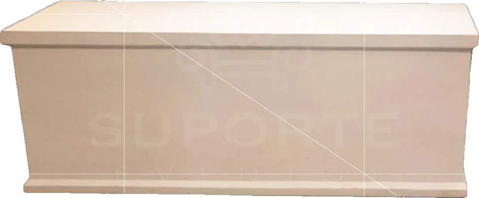 Baú branco Presente 1,60 larg. x 0,50 alt. x 0,50 prof.