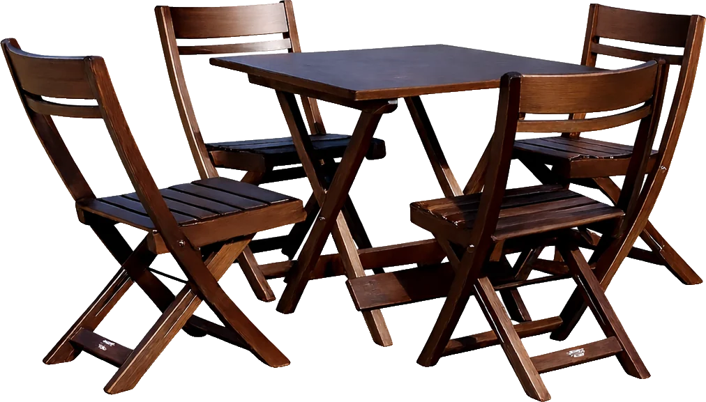 Conjunto de Mesa e Cadeiras Boteco