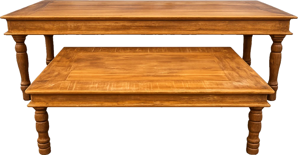 Conjunto de Mesas com Pred. Branca