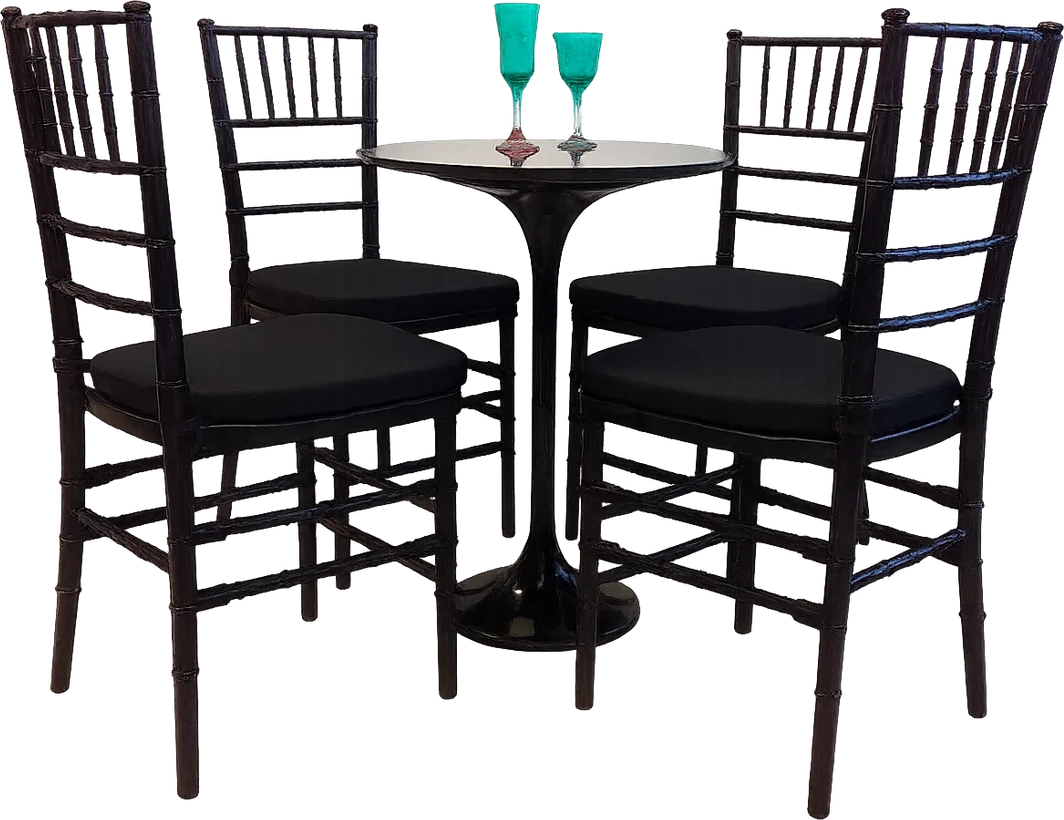 Conjunto Drink c/ Cadeira Tiffany ou Dior