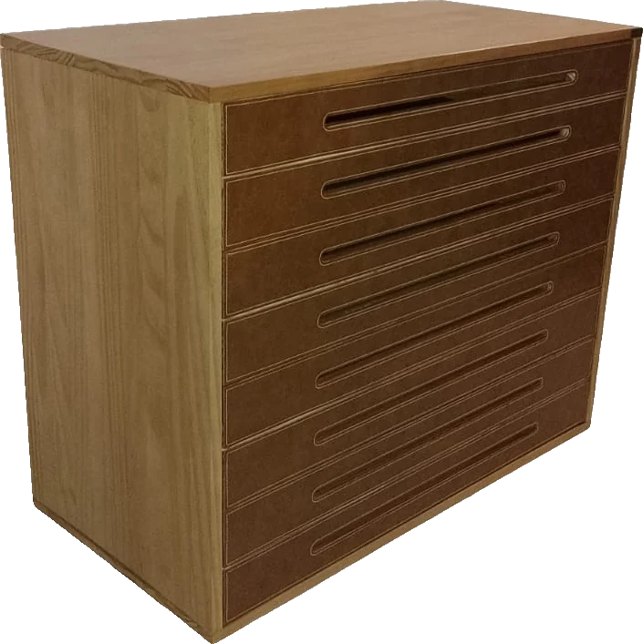 Gaveteiro Manuela Mel Pinus 1,00 x 0,50 x 0,82 alt- KS