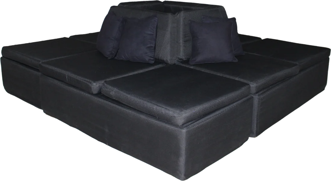 Ilha Ice Preto (2,50 x 2,50)