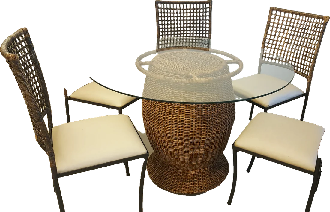 Mesa Bali Vime c/Tampo em Vidro (Diâmetros: 1,00 / 1,10 / 1,15 / 1,20)