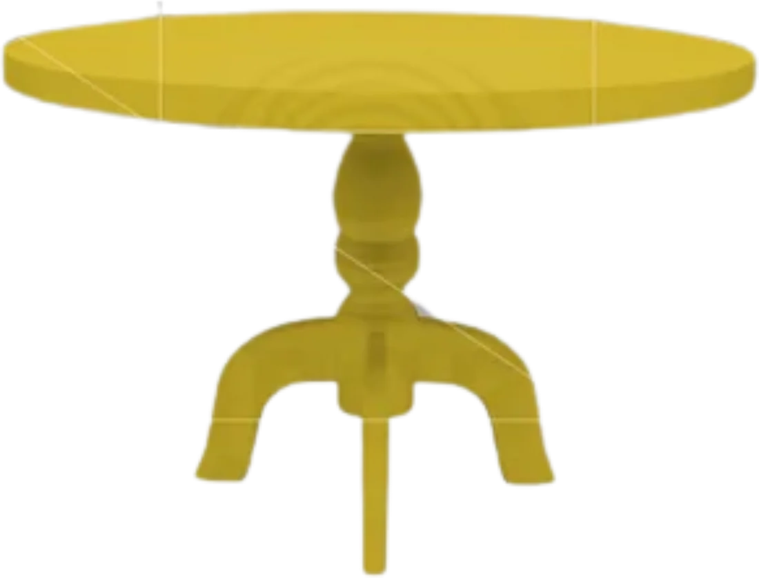 Mesa Boho Amarela