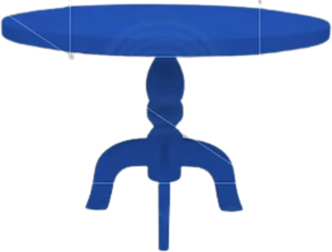 Mesa Boho Azul
