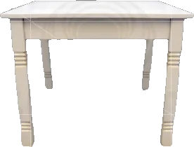 Mesa Branca Diamante 1,00 x 1,00