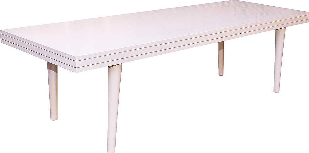 Mesa Branca Pé Palito 3,00 x 1,00