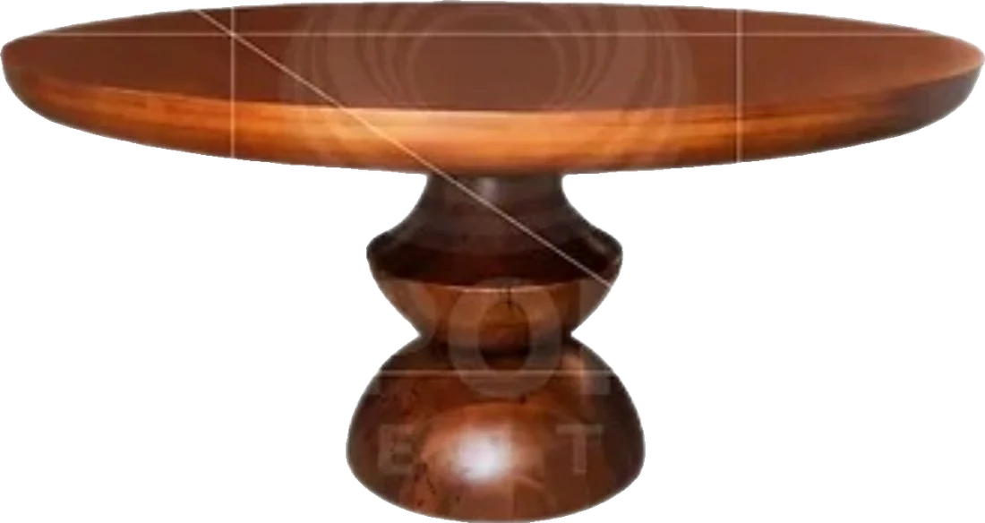 Mesa Imbuia Rústica Briam (1,5 D)