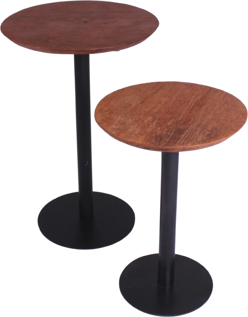 Mesa lateral Slim 0,6M alt x 0,45 Ø / 0,5M alt. x 0,35 Ø
