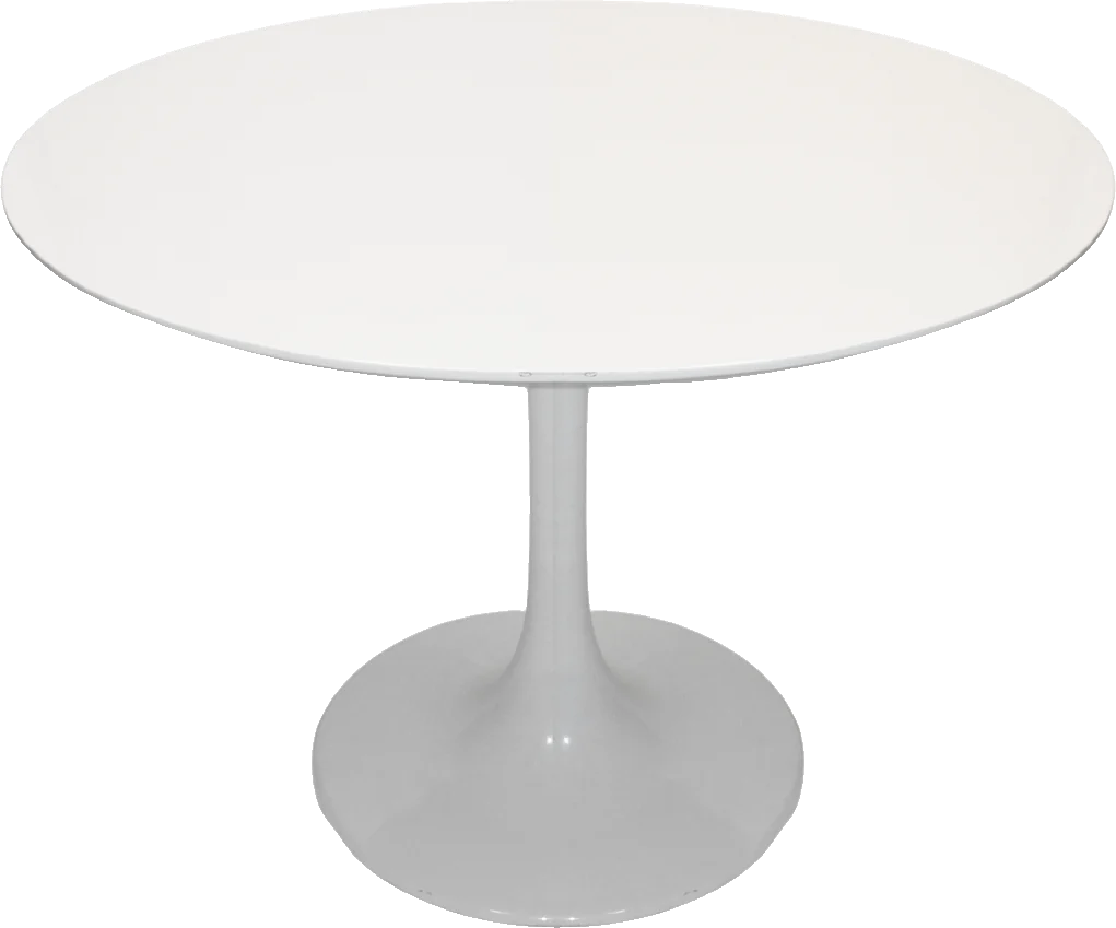 Mesa Saarinen Branca Redonda