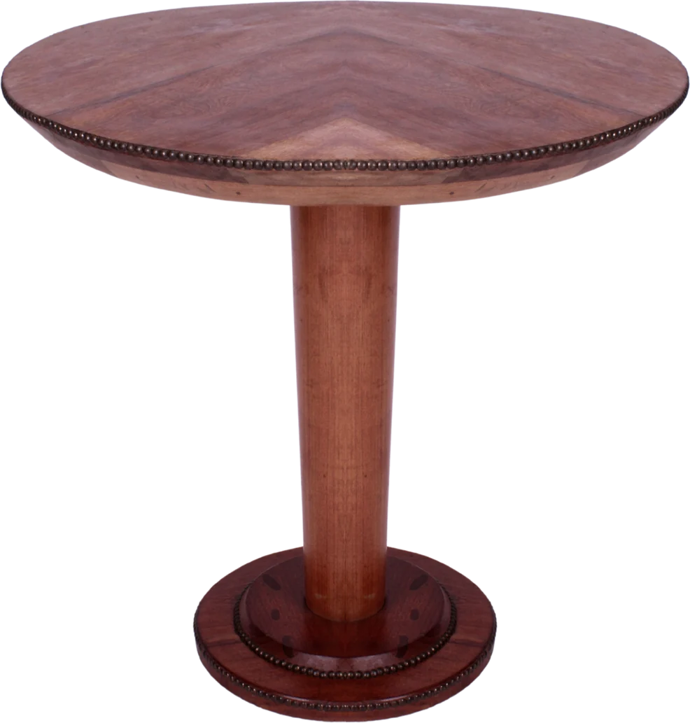 Mesa Taça - Madeira com Tachinhas