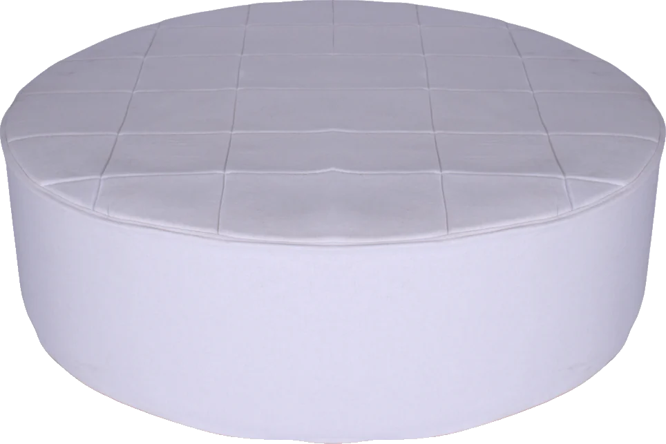 Puff Bolachão Linho 1,30 Ø