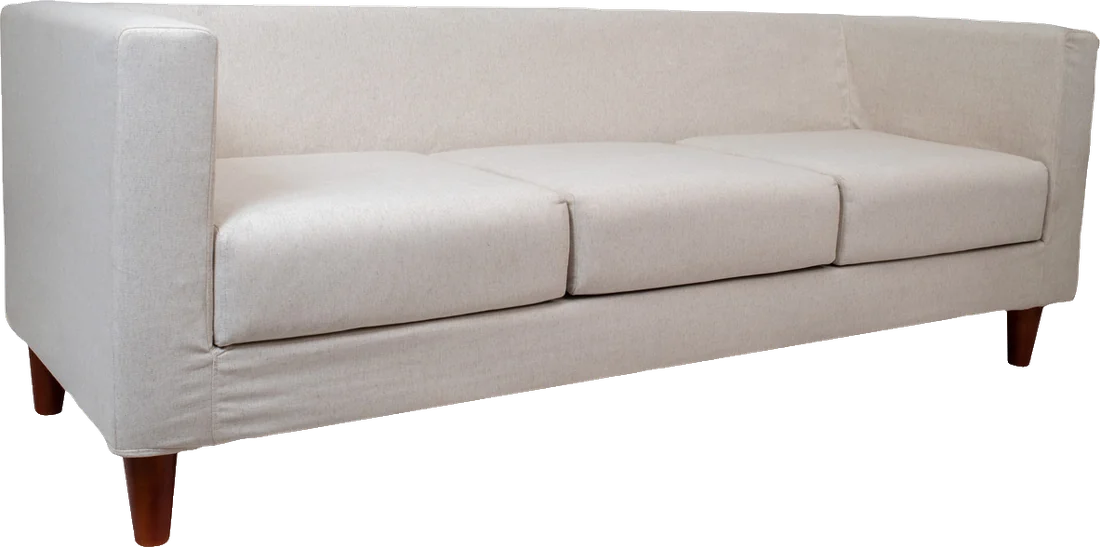 Sofá Off White 2,22 x 0,74 x 0,75