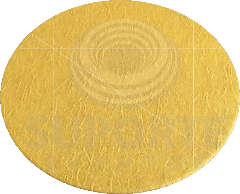 Sousplat Parise Amarelo Liso 0,32 de diâmetro