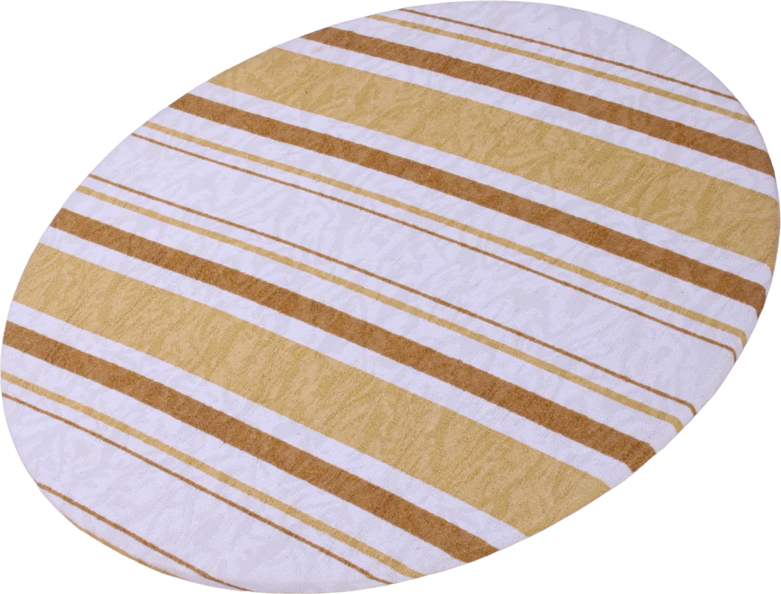 Sousplat Parise Amarelo Listrado(D - 32cm)