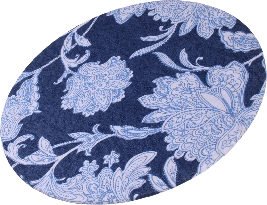 Sousplat Parise Azul Floral (D - 32cm)